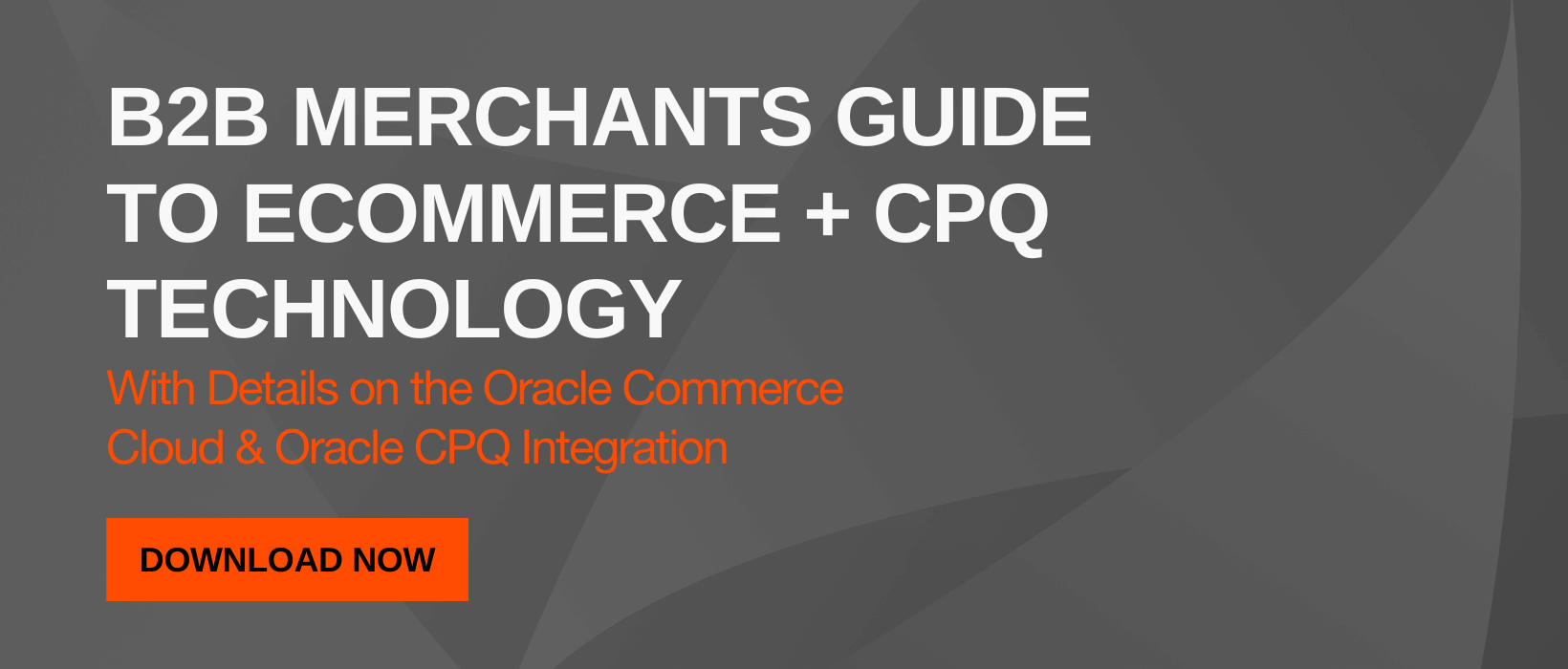 ORACLE commerce cloud and CPQ